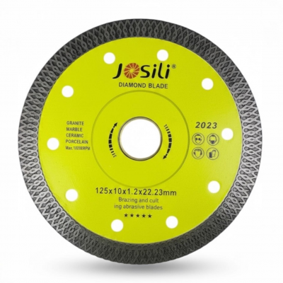 Алмазный диск Josili 125×1.2×22.23 мм — для керамогранита и плитки